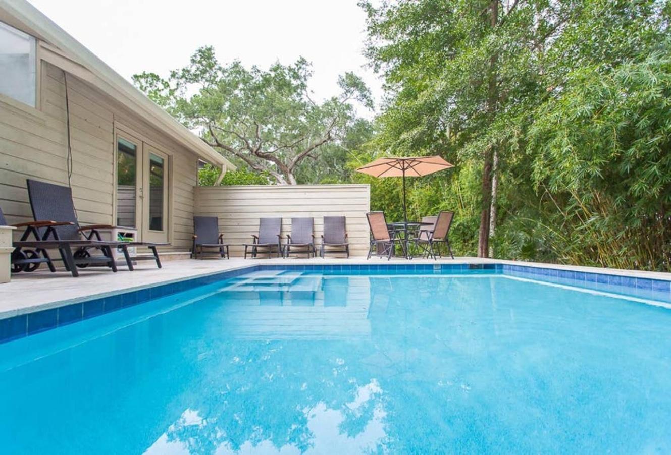 Heated Pool Swim Up Bar Hottub 7Min Bike To Beach Villa Hilton Head Island Exterior photo